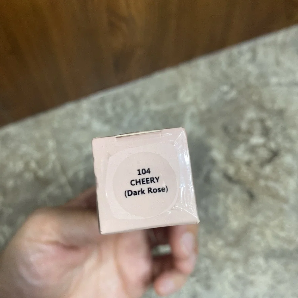 Befivecok Dewy Beauty Liquid Blush 104‎ Cheery (Dark Rose) .34oz Sealed